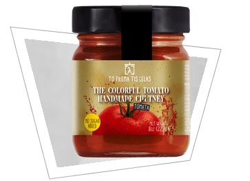 chutney colorful tomato